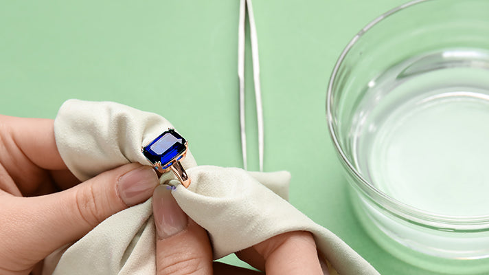 How To Clean Your Blue Sapphire Ring At Home?