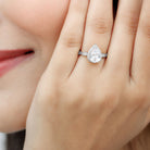 1.75 CT Classic Zircon Teardrop Engagement Ring in Gold Zircon - ( AAAA ) - Quality - Rosec Jewels