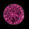 0.75 CT Bezel Set Pink Tourmaline Seven Stone Station Chain Bracelet