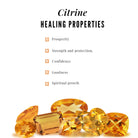 Pear Cut Citrine and Moissanite Teardrop Pendant Citrine - ( AAA ) - Quality - Rosec Jewels