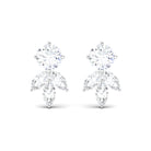 1.25 CT Minimal Zircon Stud Earrings in Prong Setting Zircon - ( AAAA ) - Quality - Rosec Jewels